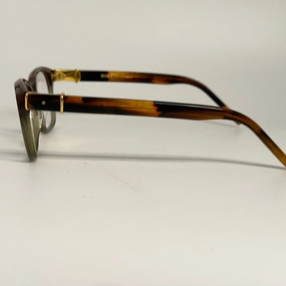 Robert Marc Handmade France Eyeglasses Tortoise Olive Green Gradient Frames